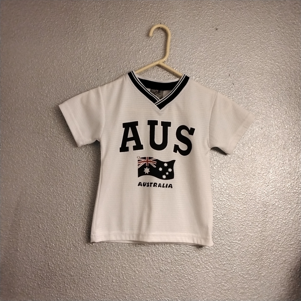 Boss Kangaroo AUS Australia Boy's Jersey  Size 6